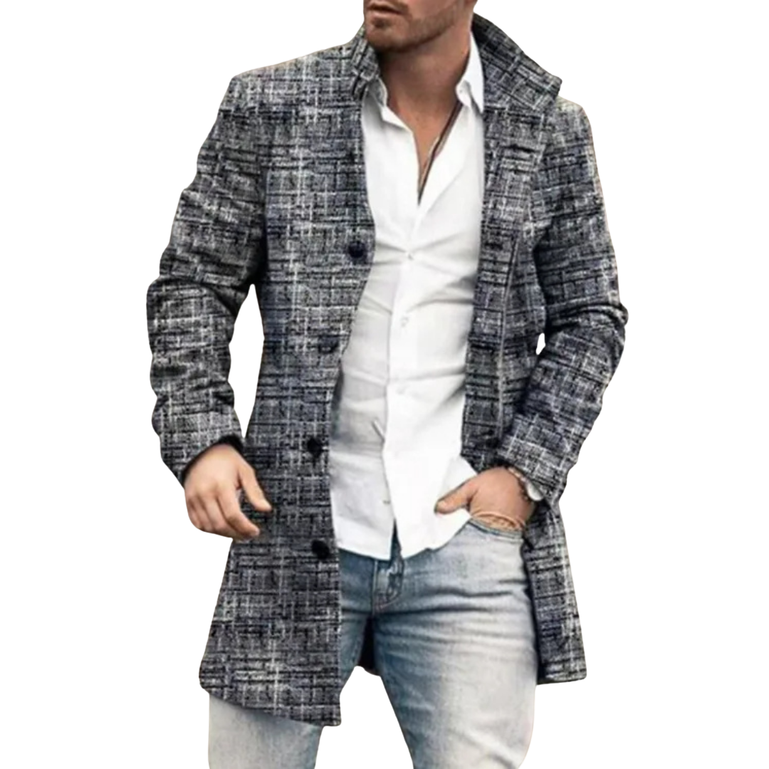 Modern Wool Overcoat