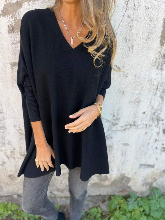 Hannah – V-Neck Sweater