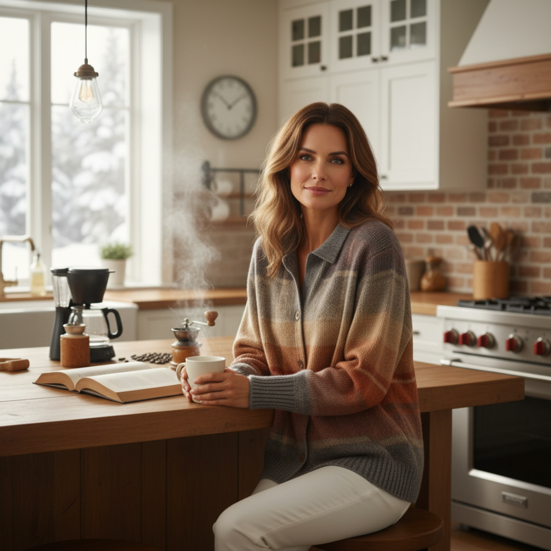 Florence – Soft Check Everyday Blouse