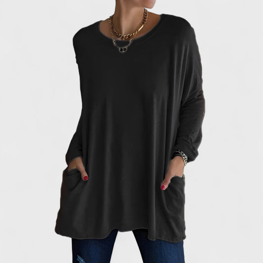 Moira – Relaxed Long Sleeve Top