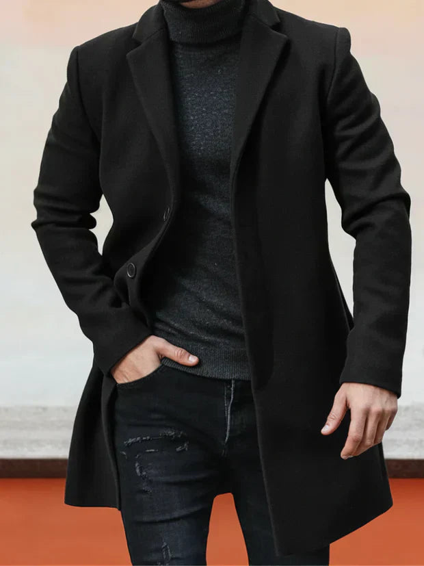 Grant – Modern Long Button Coat